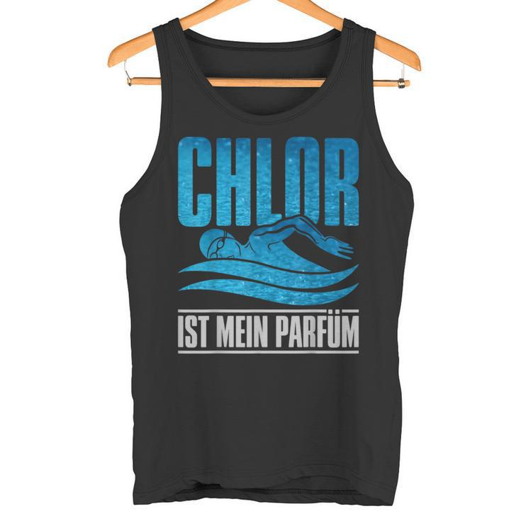 With Chlor Ist Mein Perfume Swimmen Swimmer Tank Top