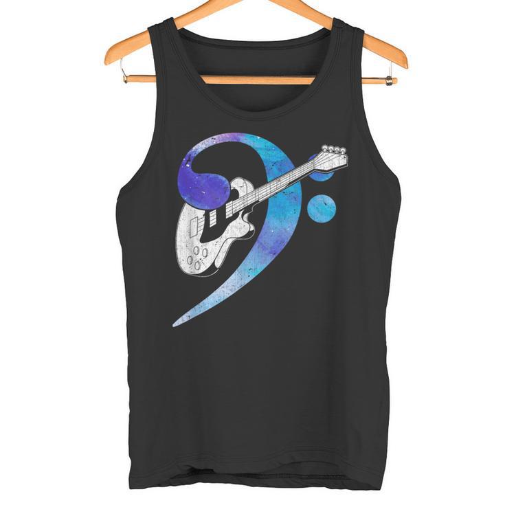 Clave Bajo Eléctrico Instrumento Música Rockero Rock Bajista Camiseta sin mangas