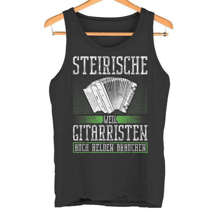 Concertina Styrian Harmonica Tank Top