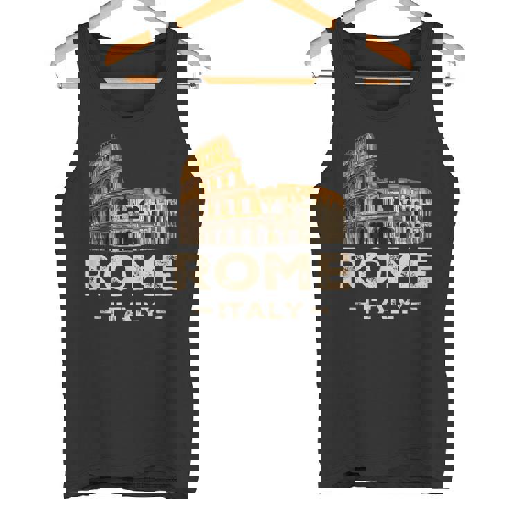 Coolintage Roma Italia Coliseo Souvenirs Roma Italia Camiseta sin mangas