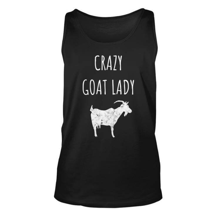 Crazy Goat Lady Yoga Show Animal Tank Top