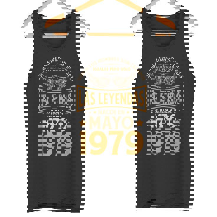 Cumpleaños Hombre Regalos Las Leyendas Mayo 1979 Camiseta sin mangas