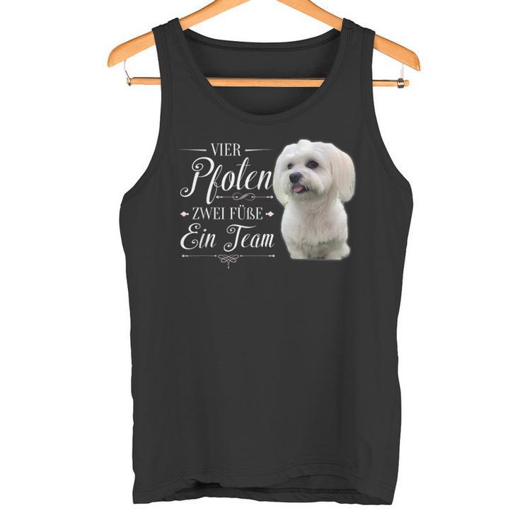 Cute Maltese Dog Graphic Tank Top