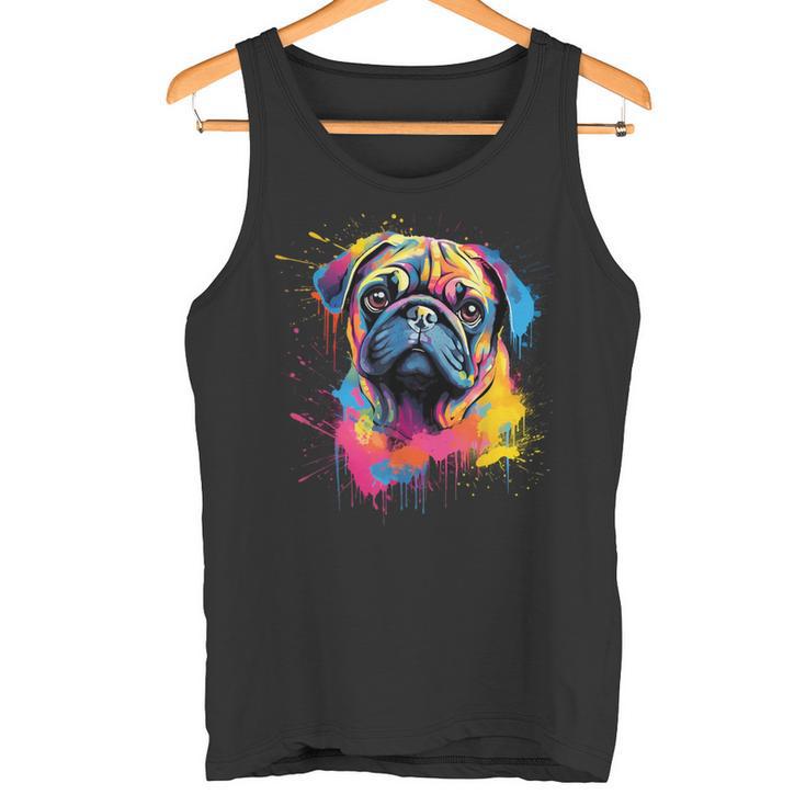 Cute Pug Tank Top