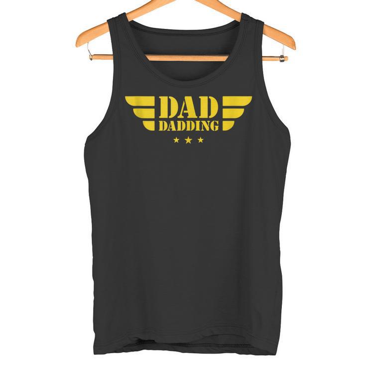 Dad Daddingatertag Superheldater Papa Tank Top