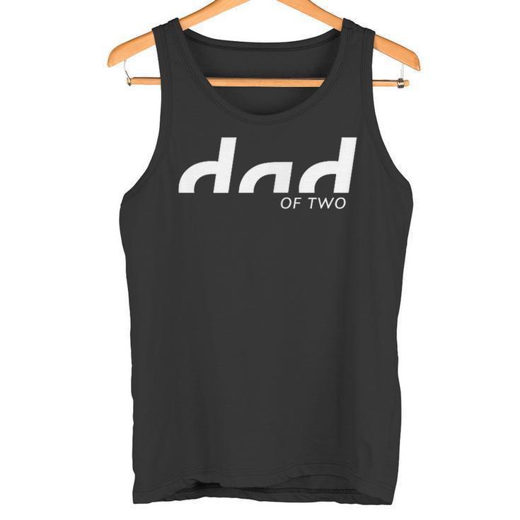 Dad Of Two Papaon Zwei Kinder S Tank Top