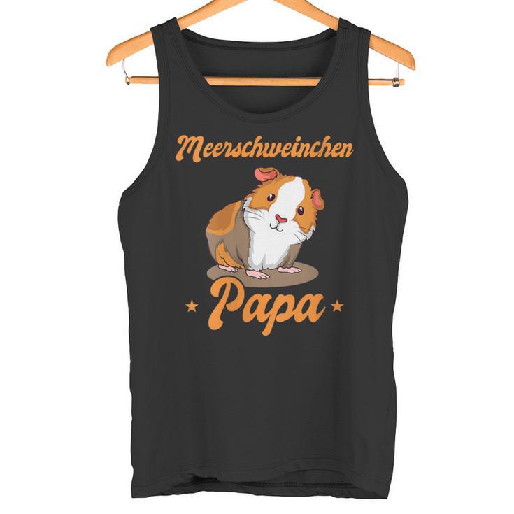 Damen Meerschweinchen Papa -Ater Jungen Männer Zumatertag Mit-Ausschnitt Tank Top