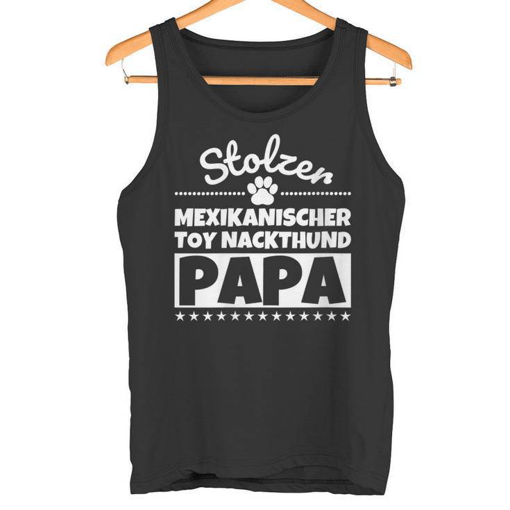 Damen Stolzer Mexikanischer Toy-Nackthund Papa Mit-Ausschnitt Tank Top