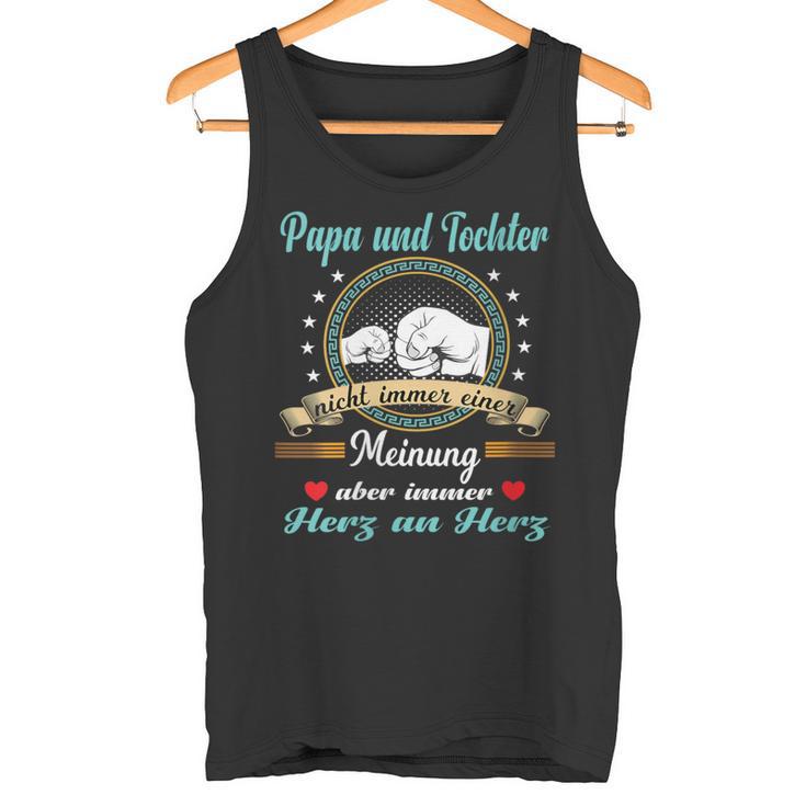 Damenatertag Papa Und Tochter Partnerlook Besterater Mit-Ausschnitt Tank Top