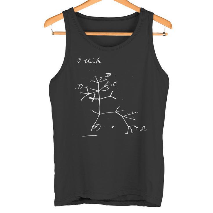 Darwin Árbol De Laida Evolución Ciencia Biología Nerdy Darwin Camiseta sin mangas