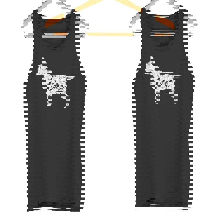 De Bull Terrier Con Diseño De Bull Terrier Camiseta sin mangas