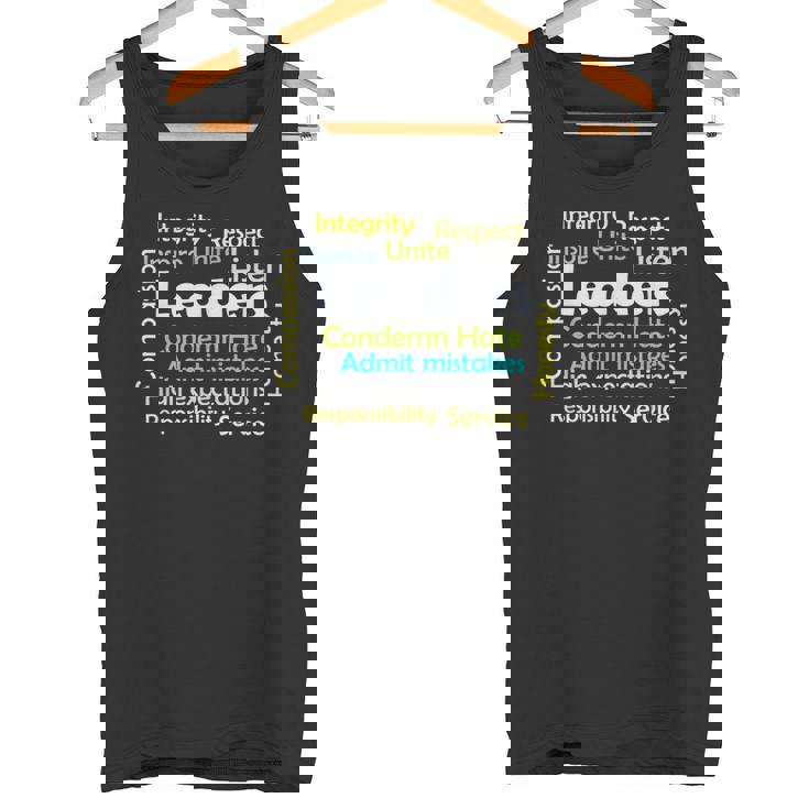 De Texto Audaz Para Inspirar Unir Y Condenar El Odio Camiseta sin mangas
