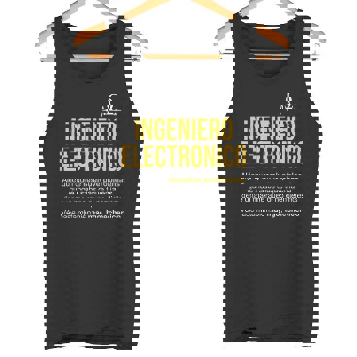 Definición De Ingeniero Electrónico Ingeniero Electrónico Camiseta sin mangas