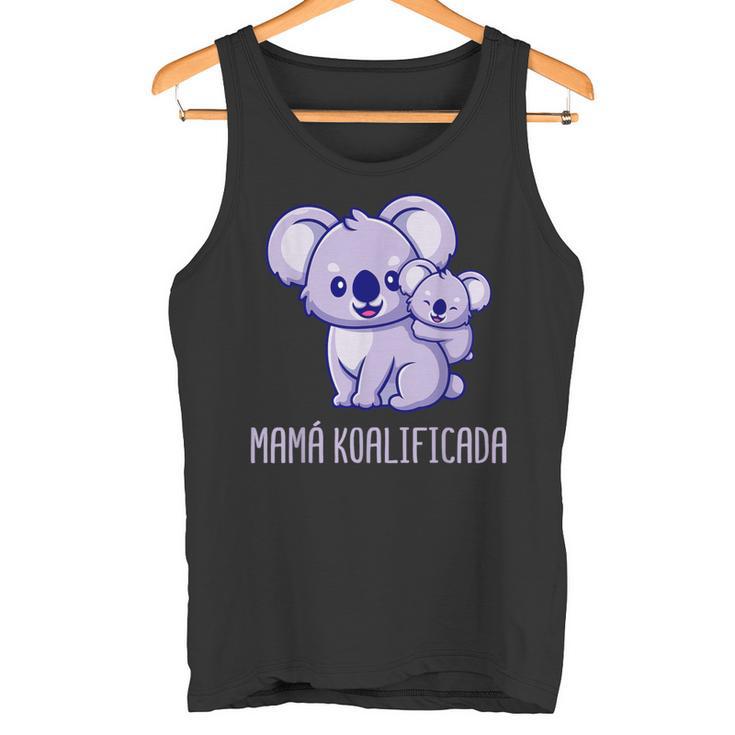 Día De La Madre Koalificada Mamá Hija Hijo Madre Camiseta sin mangas