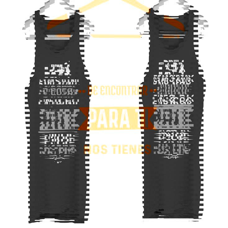 Día Del Padre E Hijo E Hija Para Mejor Padre Papá Camiseta sin mangas