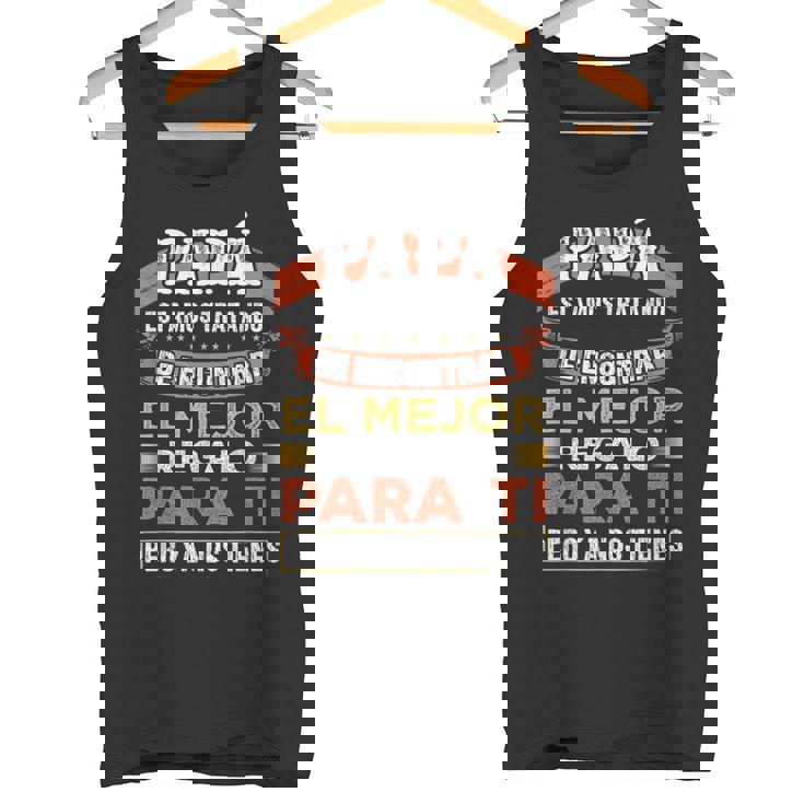 Día Del Padre Papá Hija Hijo Regalo Padre Camiseta sin mangas