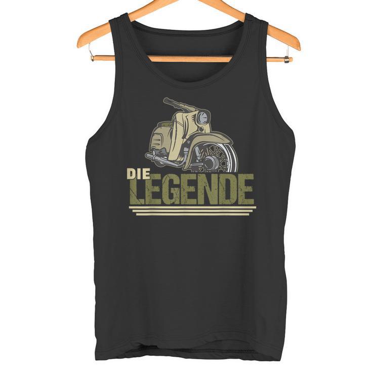 Die Legend Ddr Schwalbe Kr51 Simson Moped Tank Top