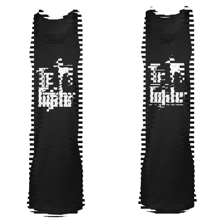 Doberman Pinscher Dog The Dogfather Dog Lover Tank Top