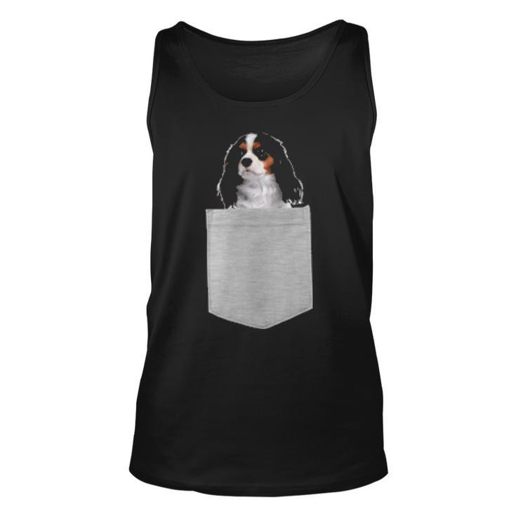 Dog In Your Pocket Cavalier King Charles Spaniels Tank Top