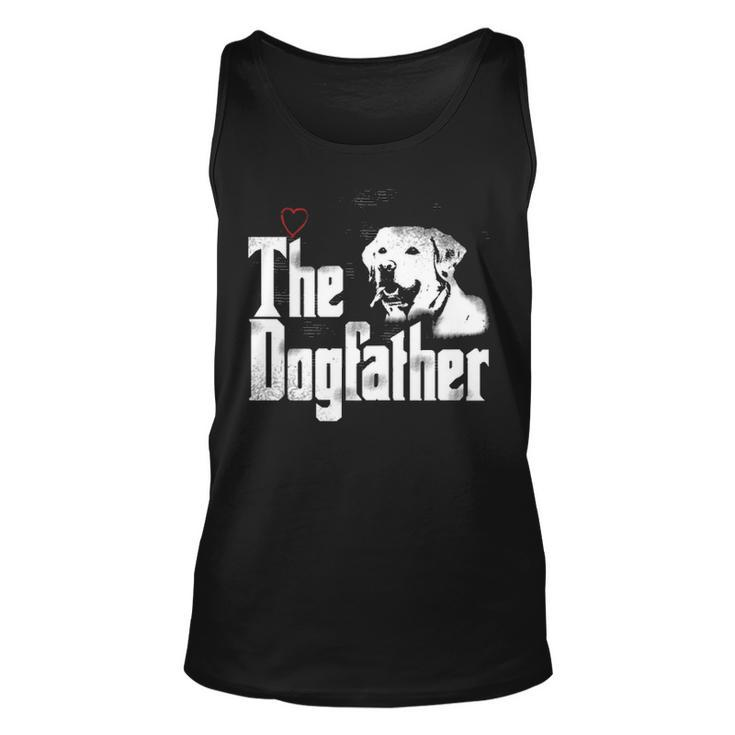 The Dogfather Labrador Dad T Fathers Day Tank Top