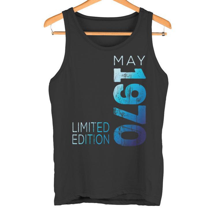 Edición Limitada Mayo 1970 Retro 1970Intage Año 1970 Camiseta sin mangas