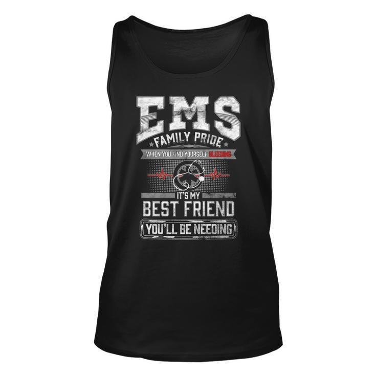 Emt Proud Paramedic Best Friend Ems Tank Top