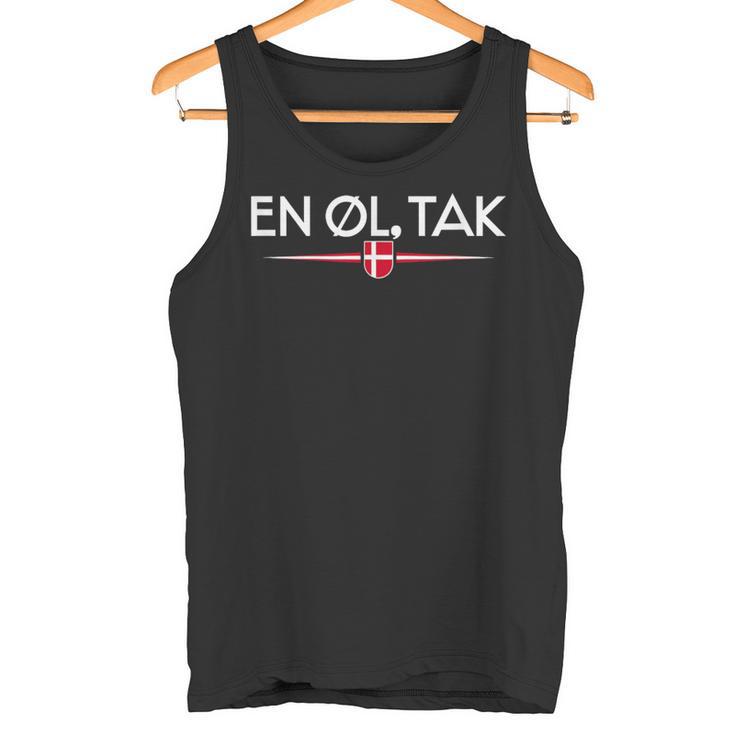 En Øl Tak Denmark Tank Top