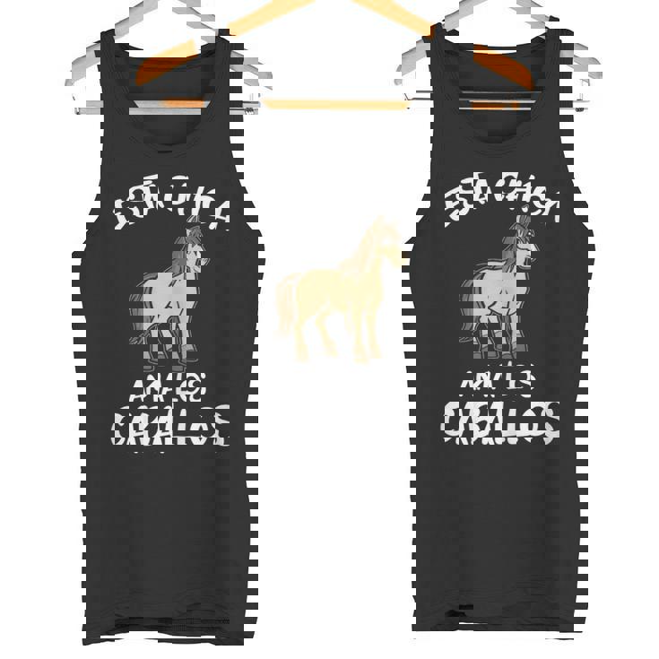 Equitación Divertido Caballo Esta Chica Ama Los Caballos Camiseta sin mangas