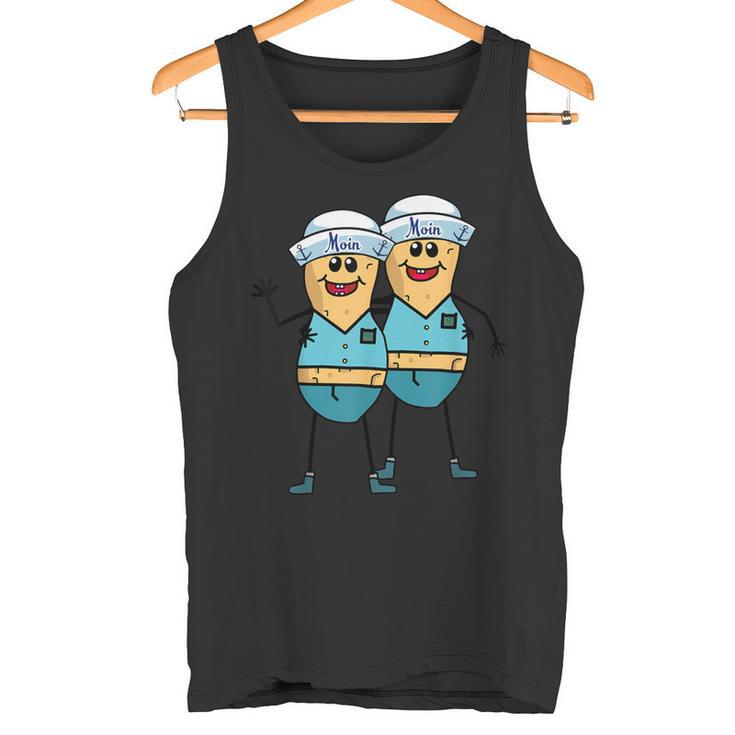 Erdnüsse Matrosen Jungs Schiff Küste Seemänner Seefahrer Tank Top