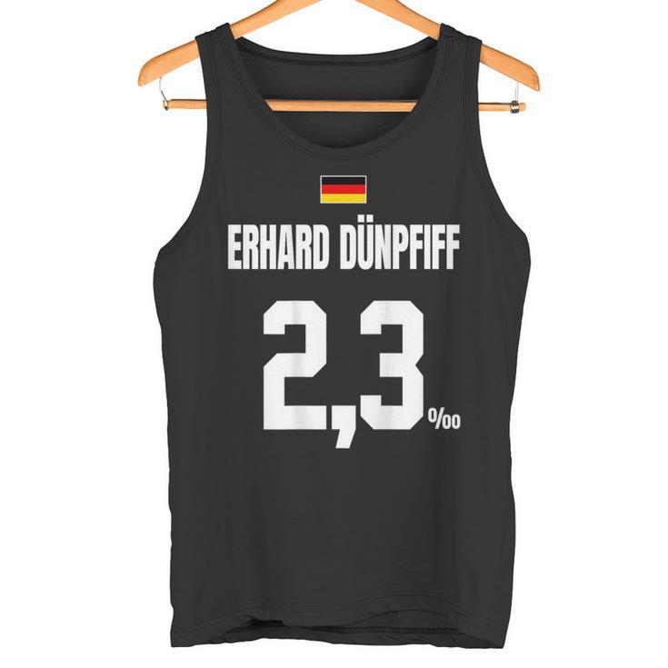 Erhard Dünpfiff Sauftrikot X Malle Party Trikot Deutschland Tank Top