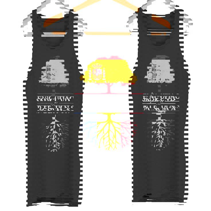 Español Cultivado Con Raíces Rumanas Rumania Camiseta sin mangas