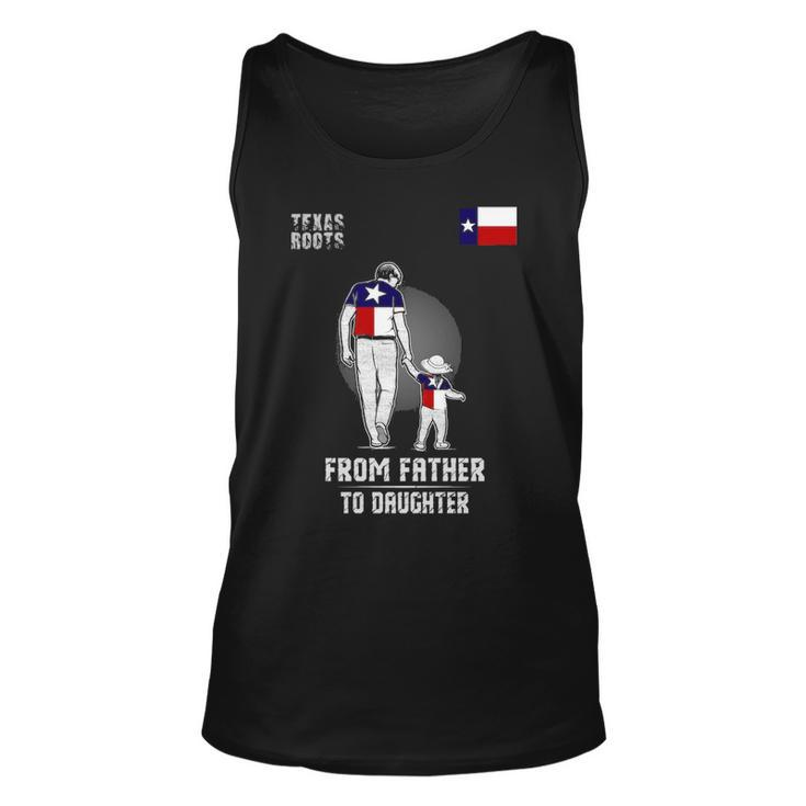 Father To Daughter Texas Tank Top