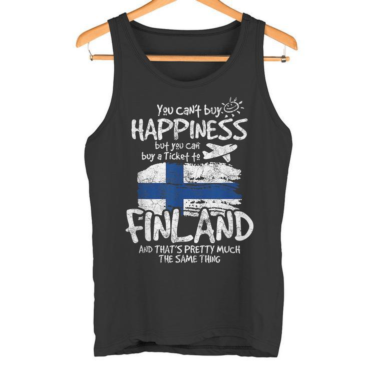 Finland Flags For Finns Tank Top