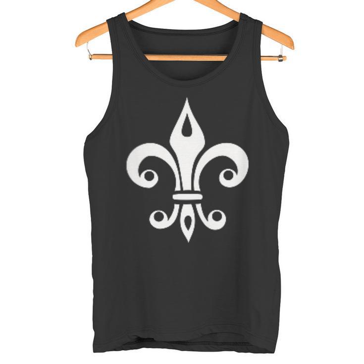 Fleur De Lys Fleur De Lis Heraldry France Tank Top