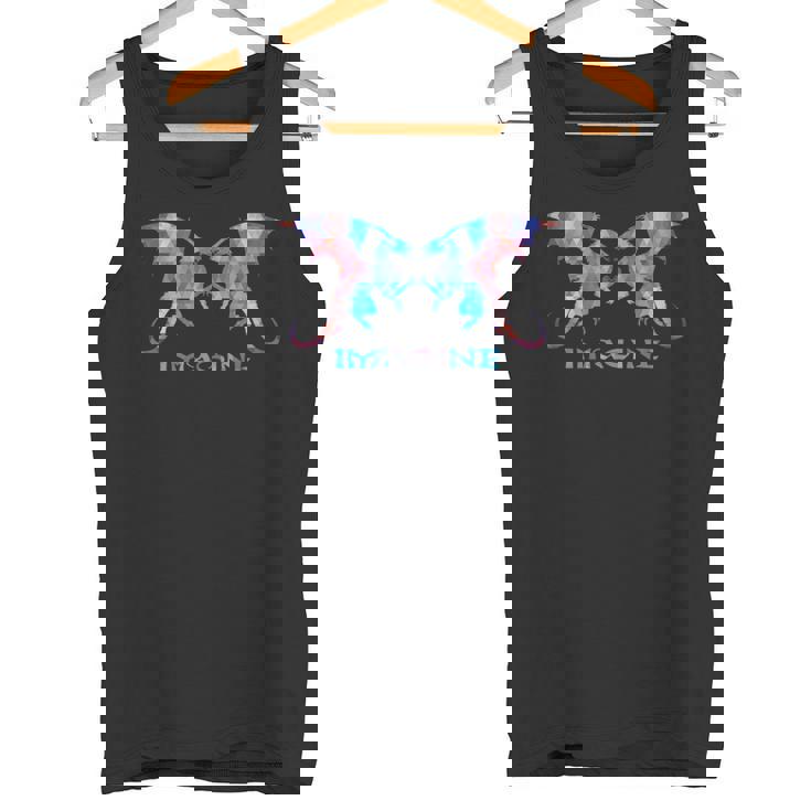 Fractal Fantasy Dragons Imagine Camiseta sin mangas