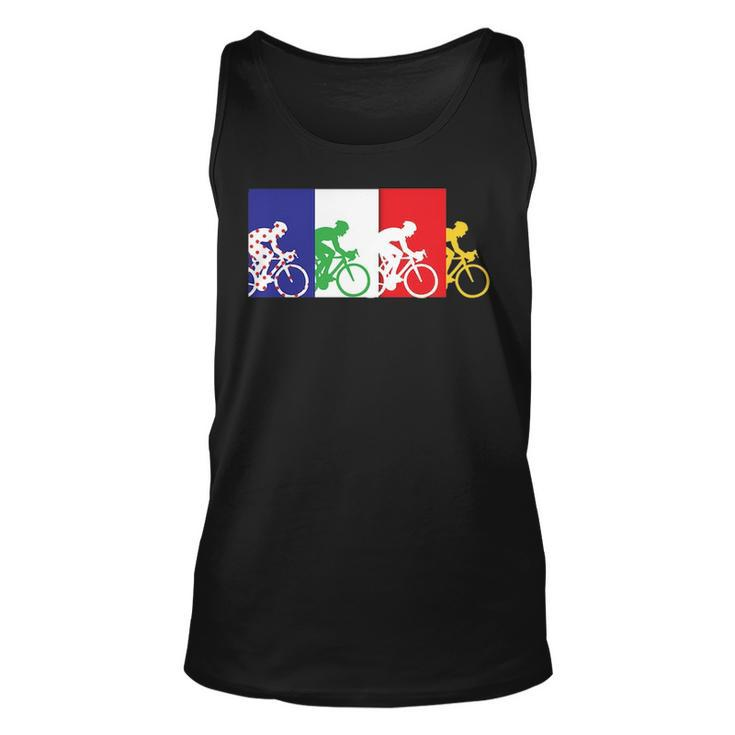 France Bicycle Or French Road Racing In Tour France Tank Top