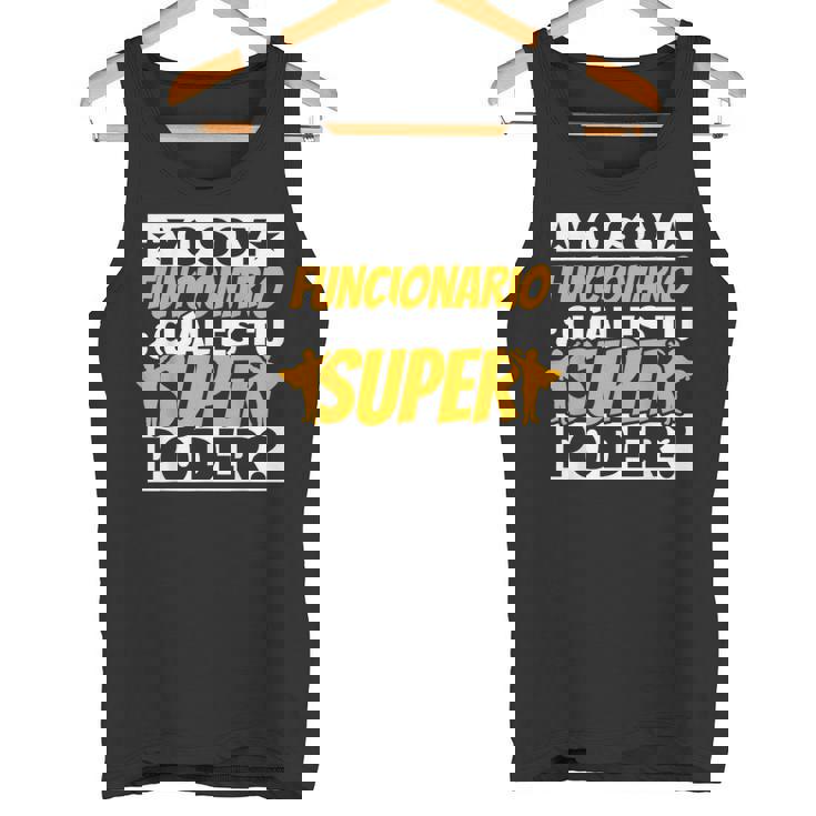 Funcionario Regalos Divertidos Camiseta sin mangas