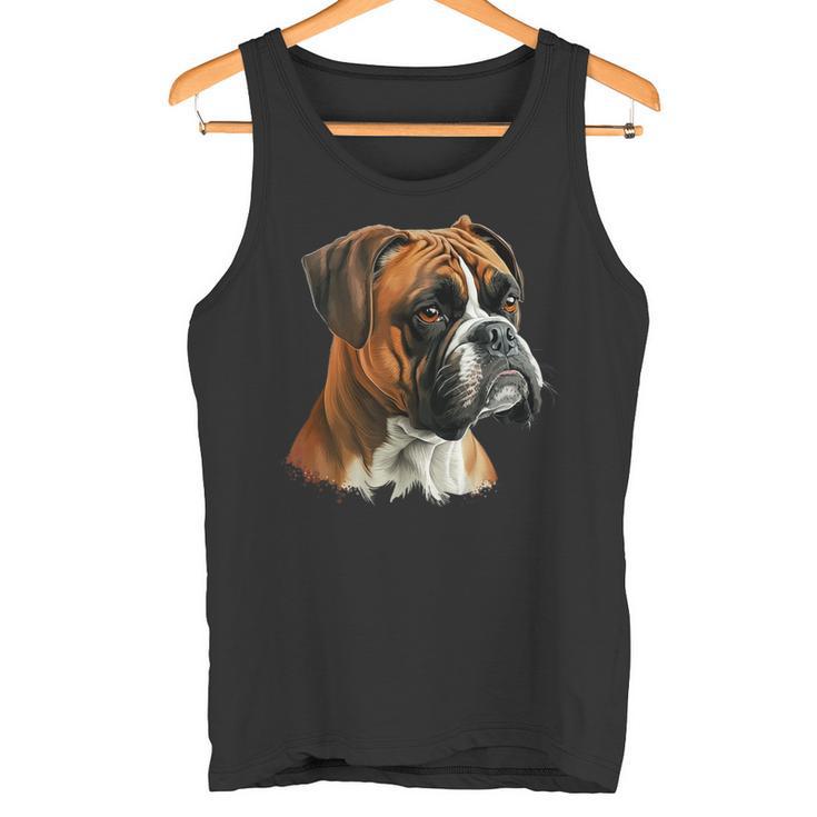 Dog Boxer Tank Top