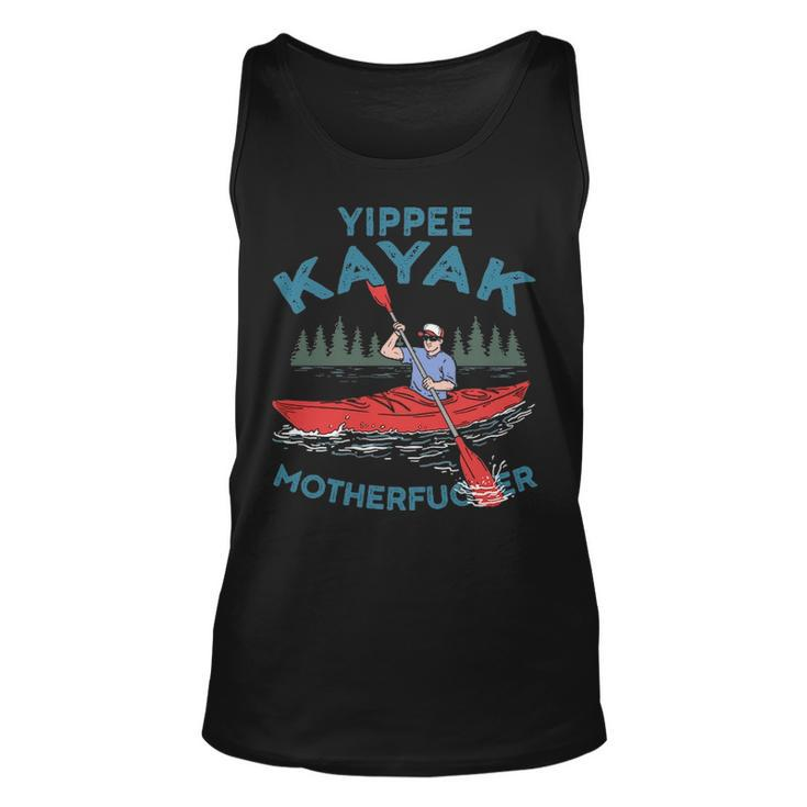 Kayak Yippee Kayak Canoeist Kayaking Tank Top