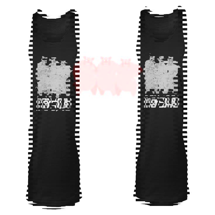 【THEAIRTOWN】24FW pig say line top Not My Pig Not My Farm Piggy Tank Top | Mazezy
