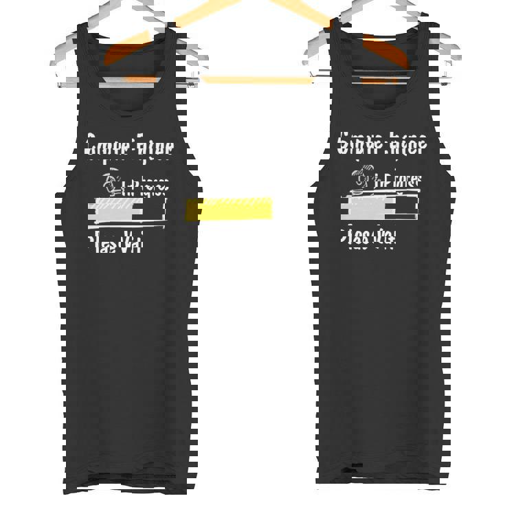 Futuro Ingeniero Informático En Progreso Ingeniería Informática Manga Larga Camiseta sin mangas
