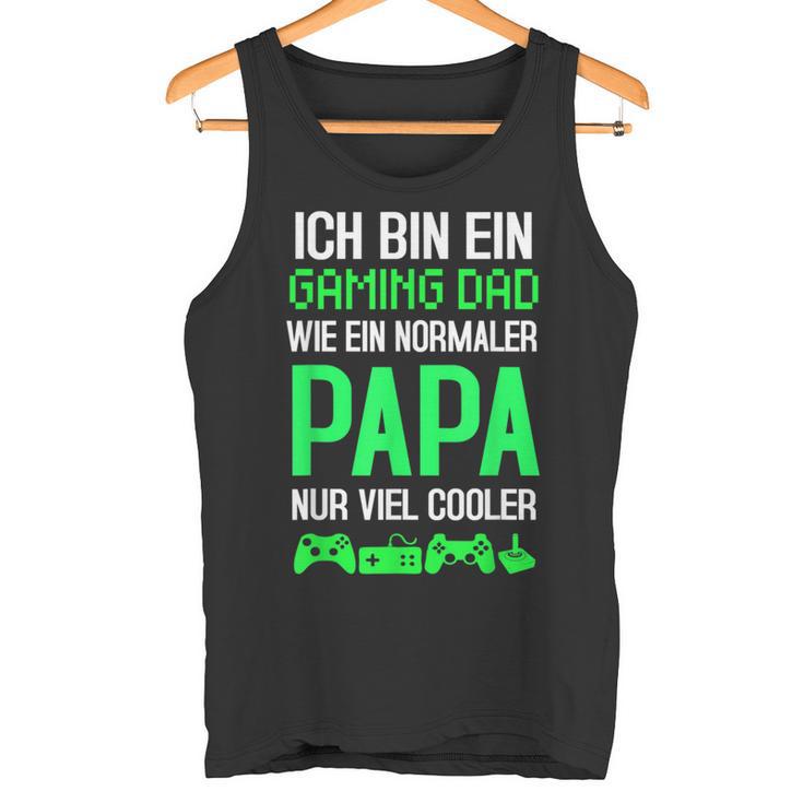 Gamer Gamer Papa Gaming Tank Top