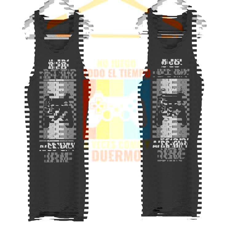 Gaming No Juego Todo El Tiempo Gamerideojuegos Camiseta sin mangas