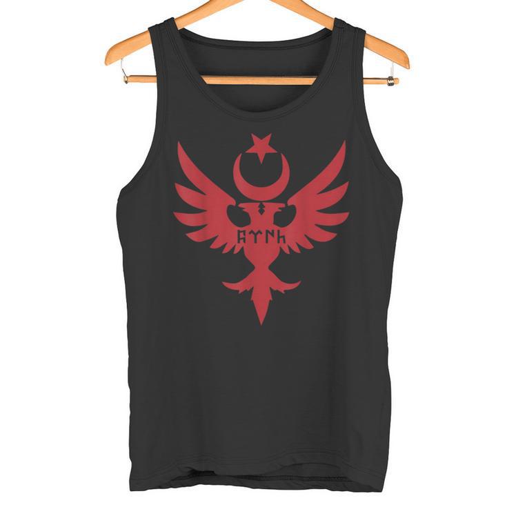 Goktürk Göktürkler Atatürk Turkey Bozkurt Flag Tank Top