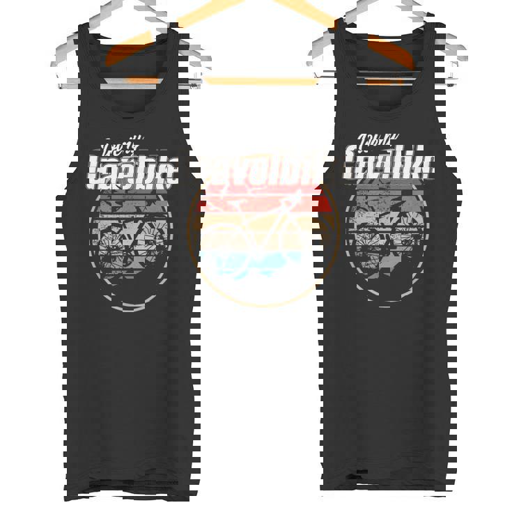 Gravelbiker I Gravel Bike Retro I Gravelbike Camiseta sin mangas