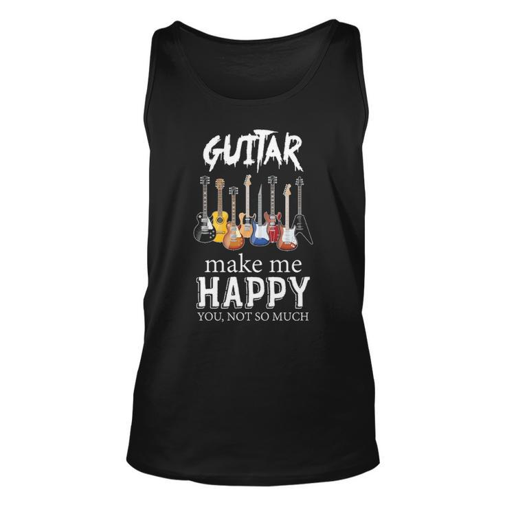 Guitar Make Me Happy Tank Top