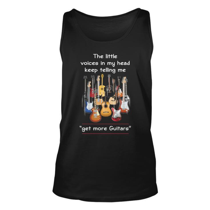 Guitar The Little Voices In My Head Tank Top