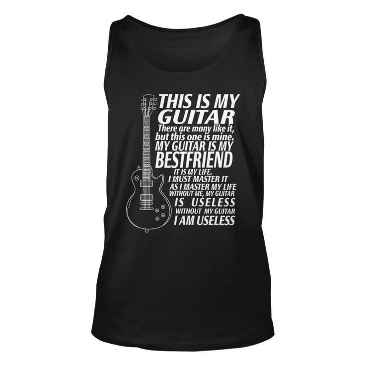 This Is My Guitar Tank Top