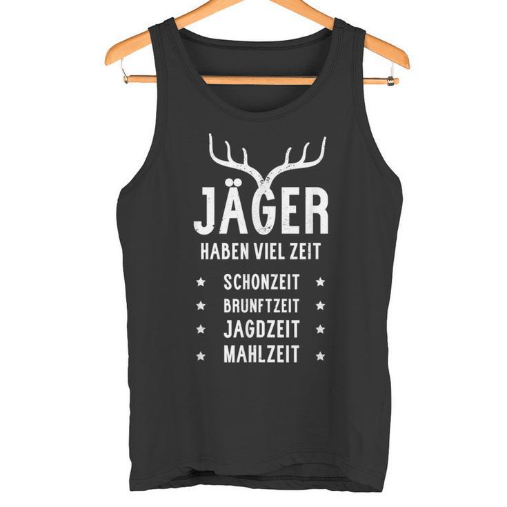 Häger Habeniel Zeit I Schonzeit I Hunter Hunting Tank Top