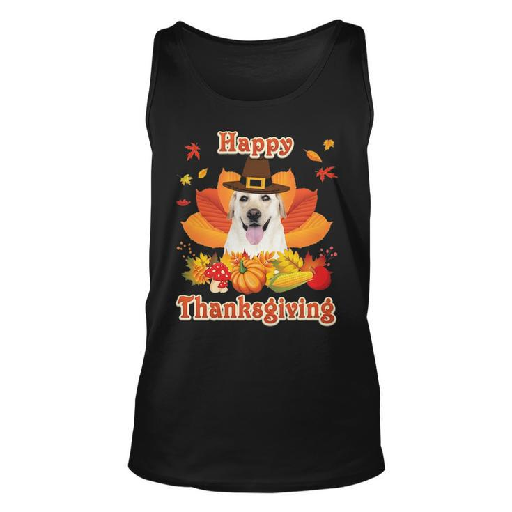 Happy Thanksgiving Labrador Retriever Dog I'm Thankful For Tank Top